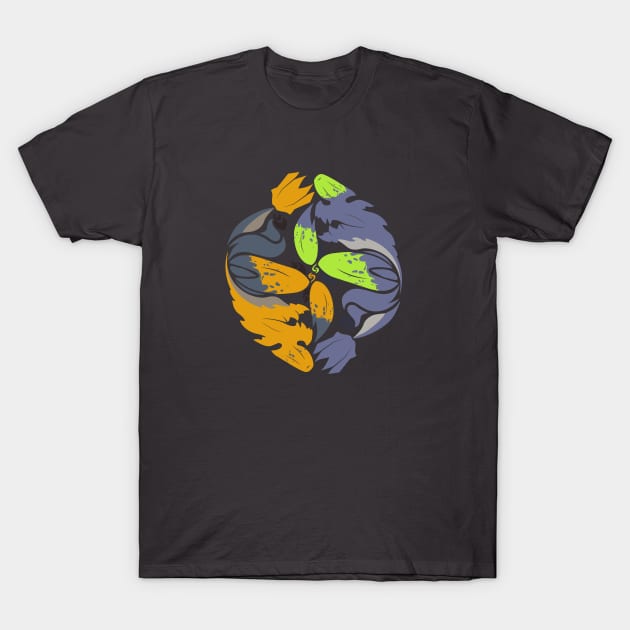 Explosive Force - Brachydios and Raging Brachydios T-Shirt by kinokashi